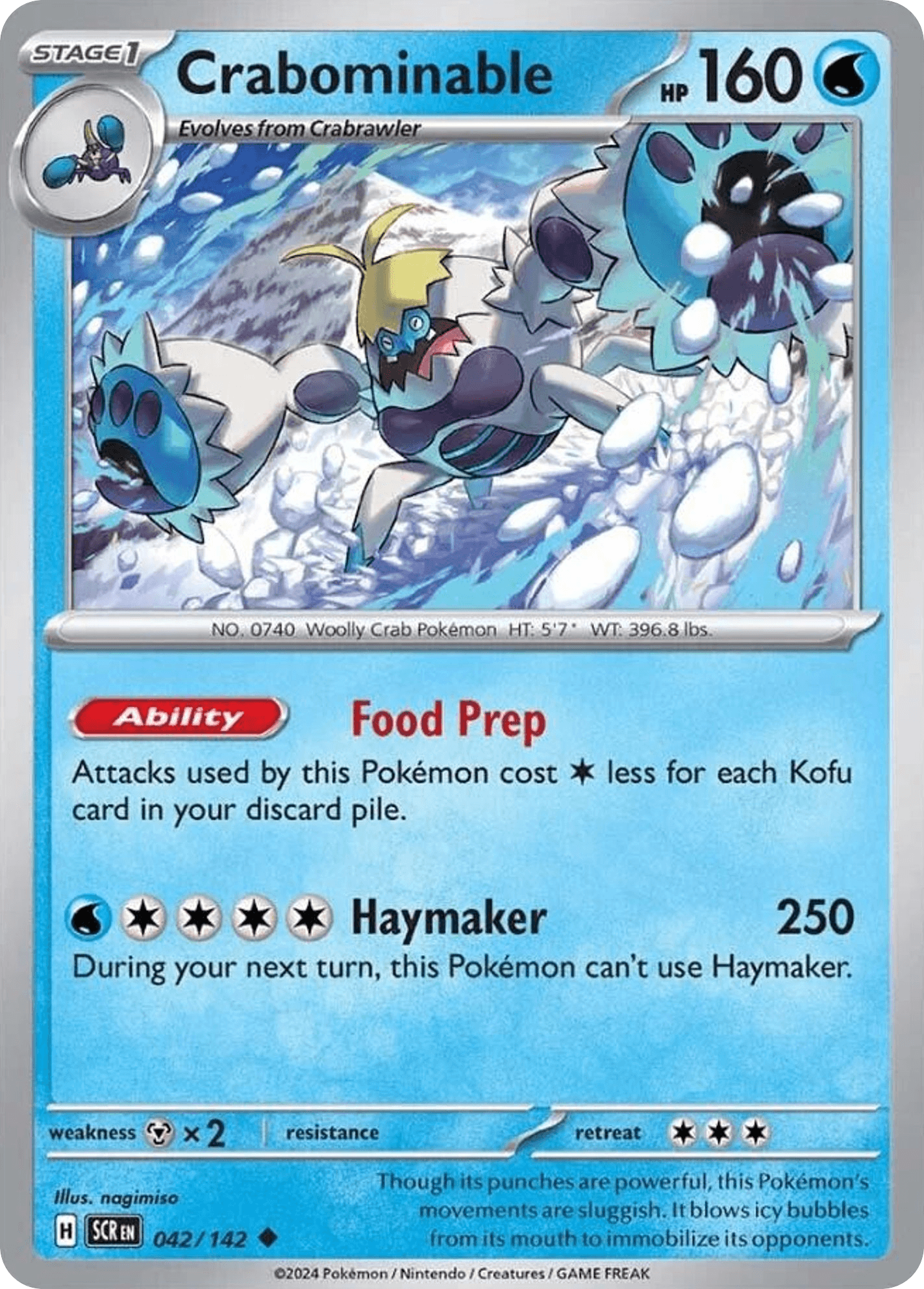 Crabominable Stellar Crown card