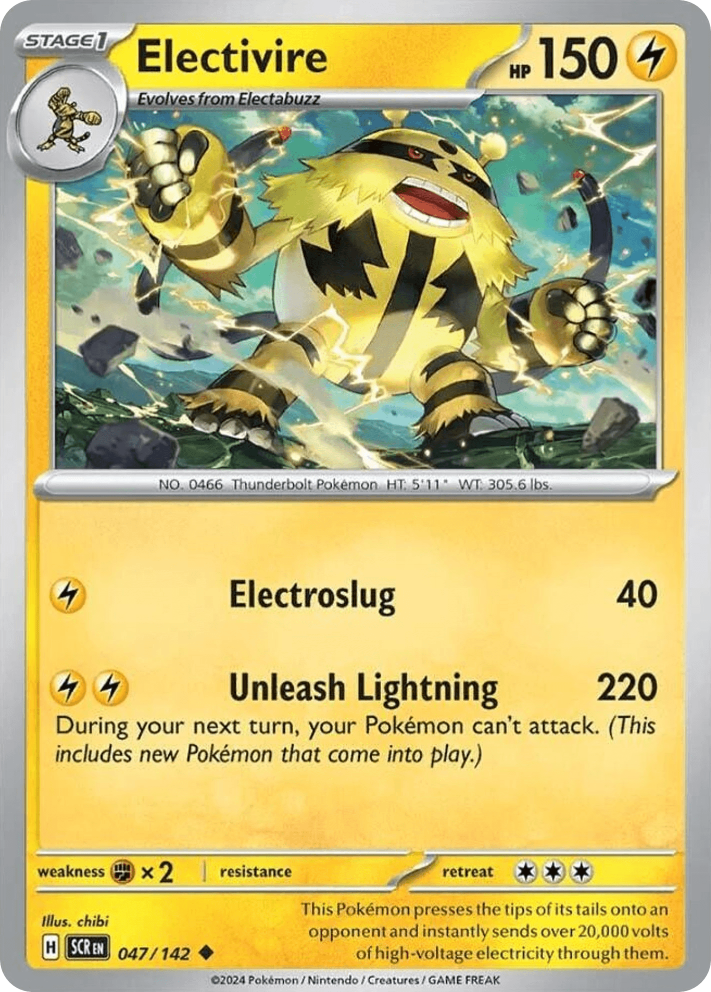 Electivire Stellar Crown card