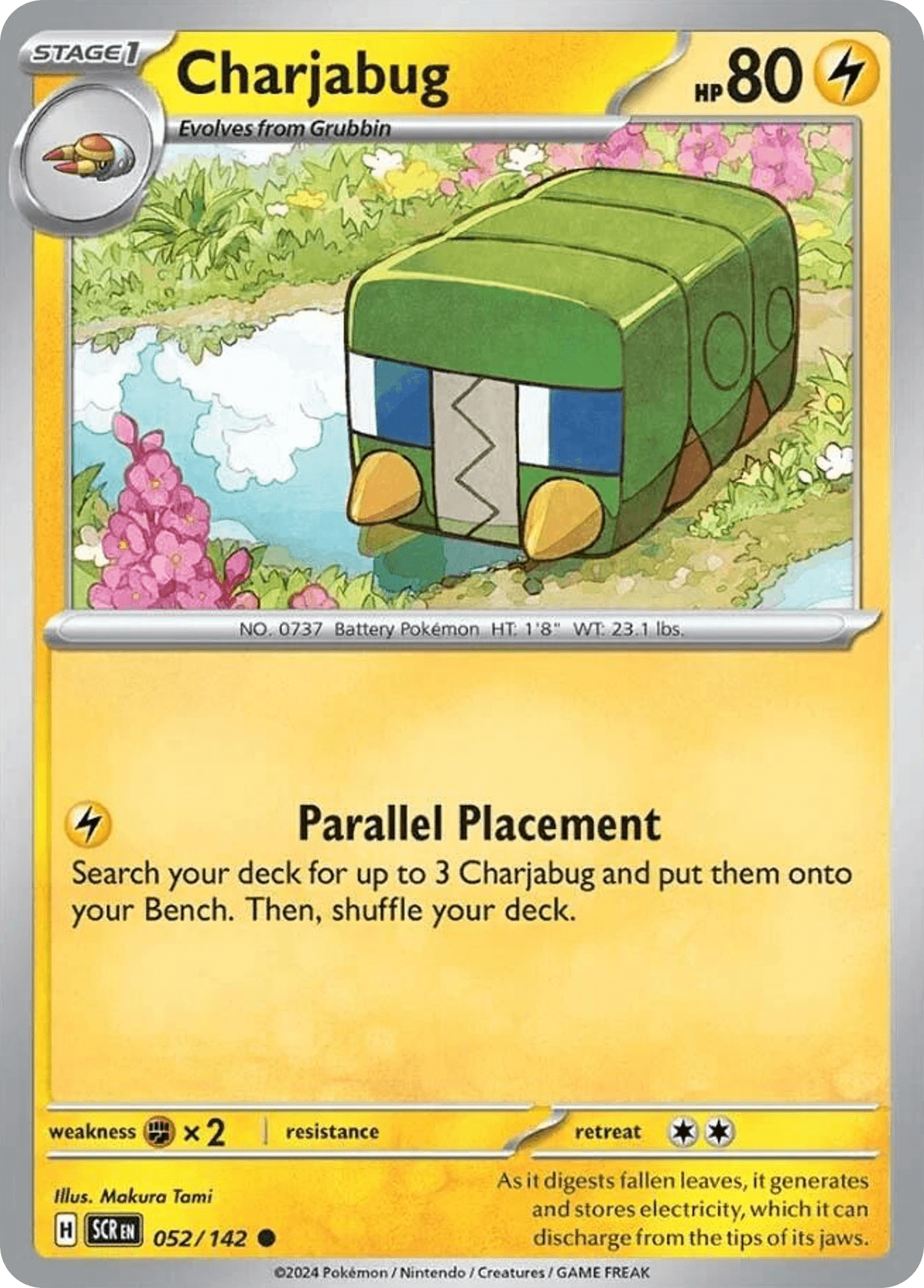 Charjabug Stellar Crown card