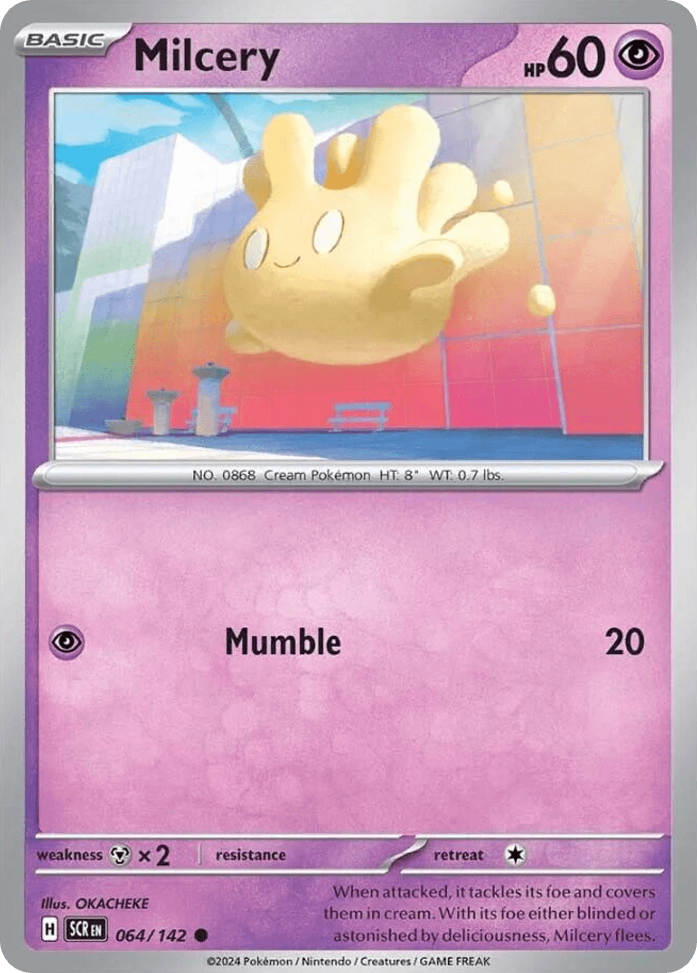 Milcery Stellar Crown card