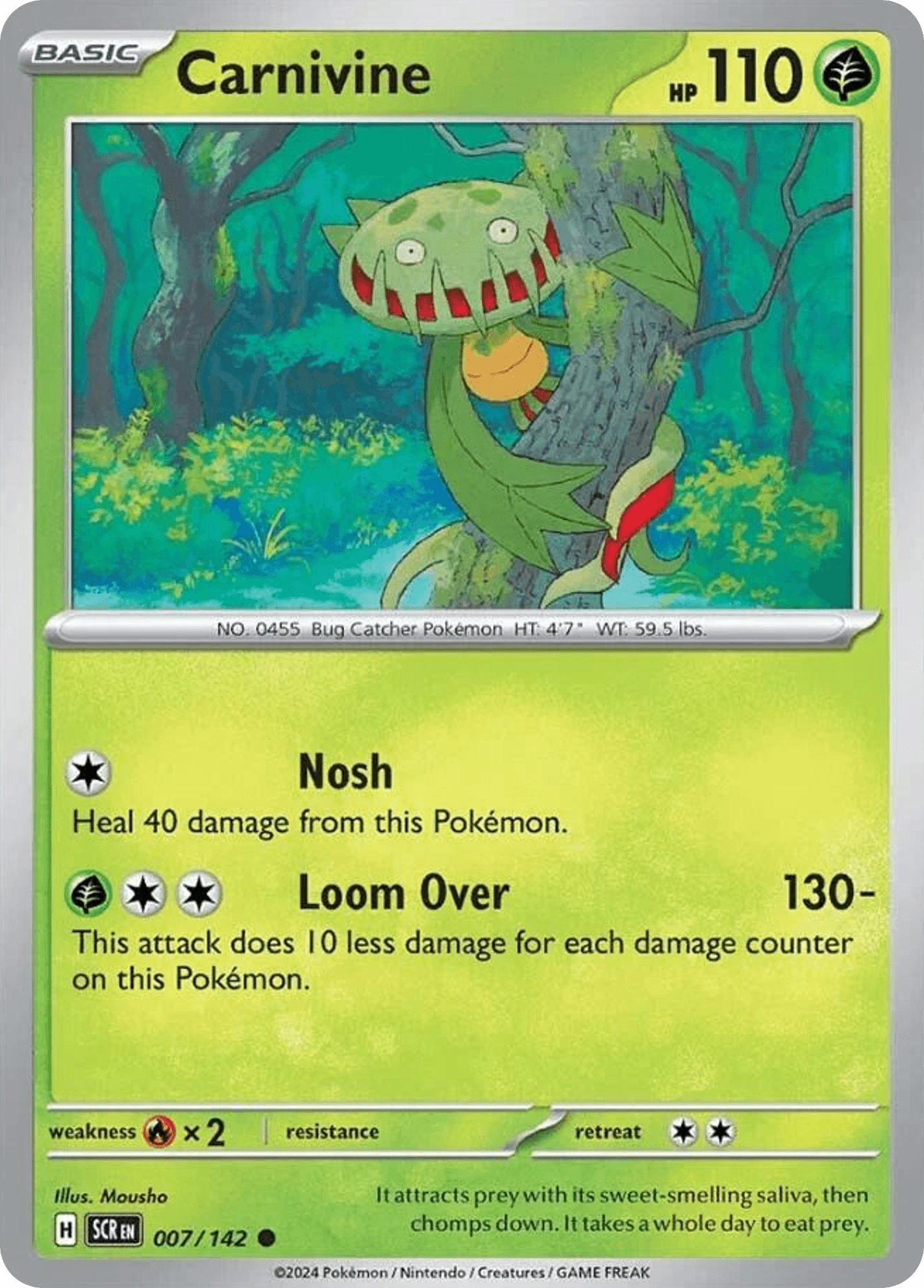 Carnivine Stellar Crown card