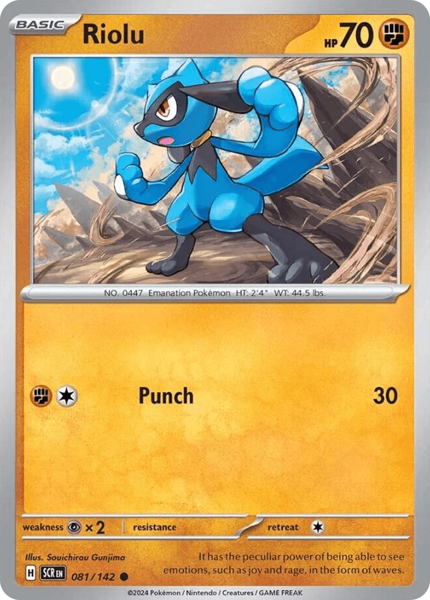 Riolu 寶可夢 card