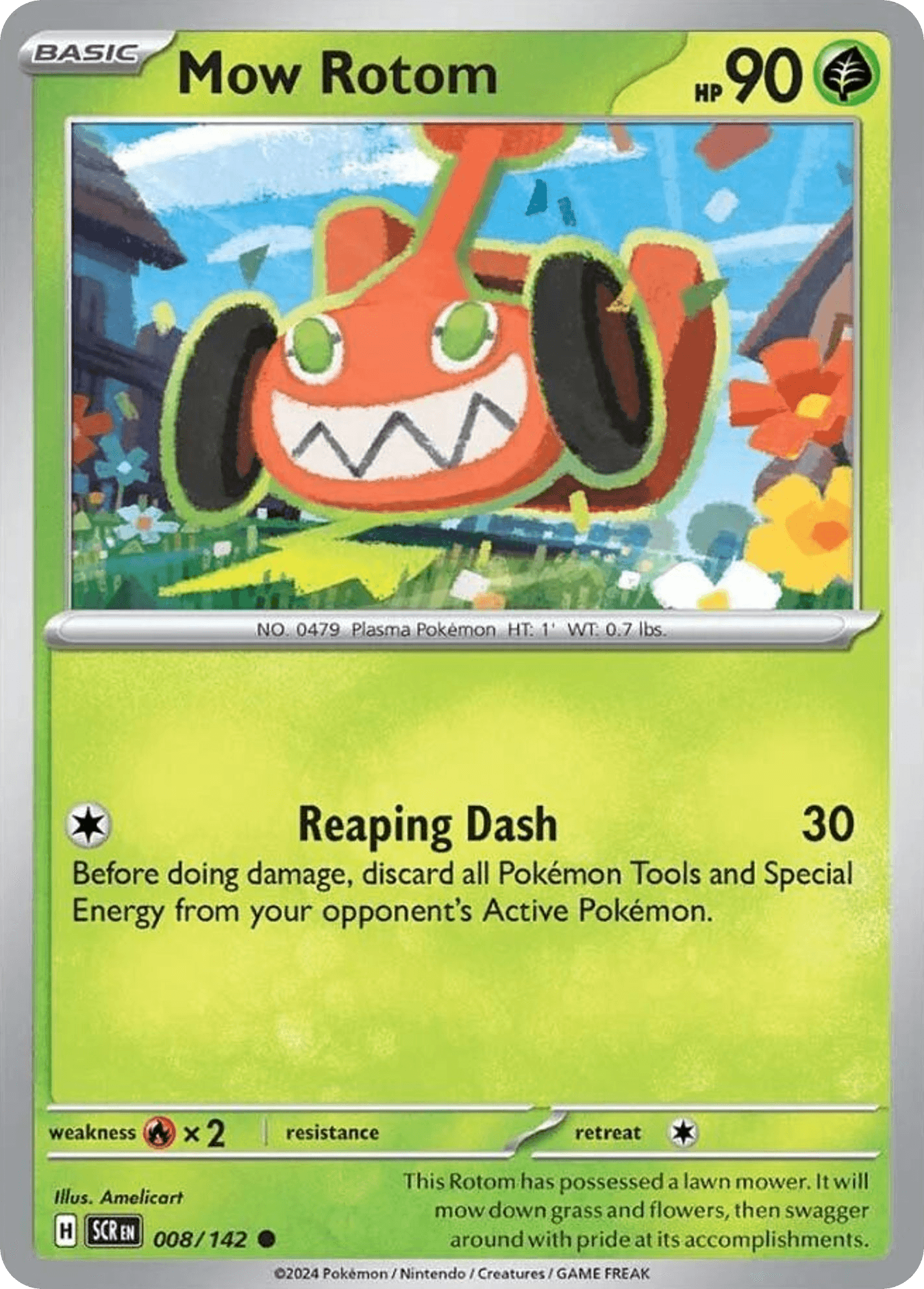 Mow Rotom Stellar Crown card
