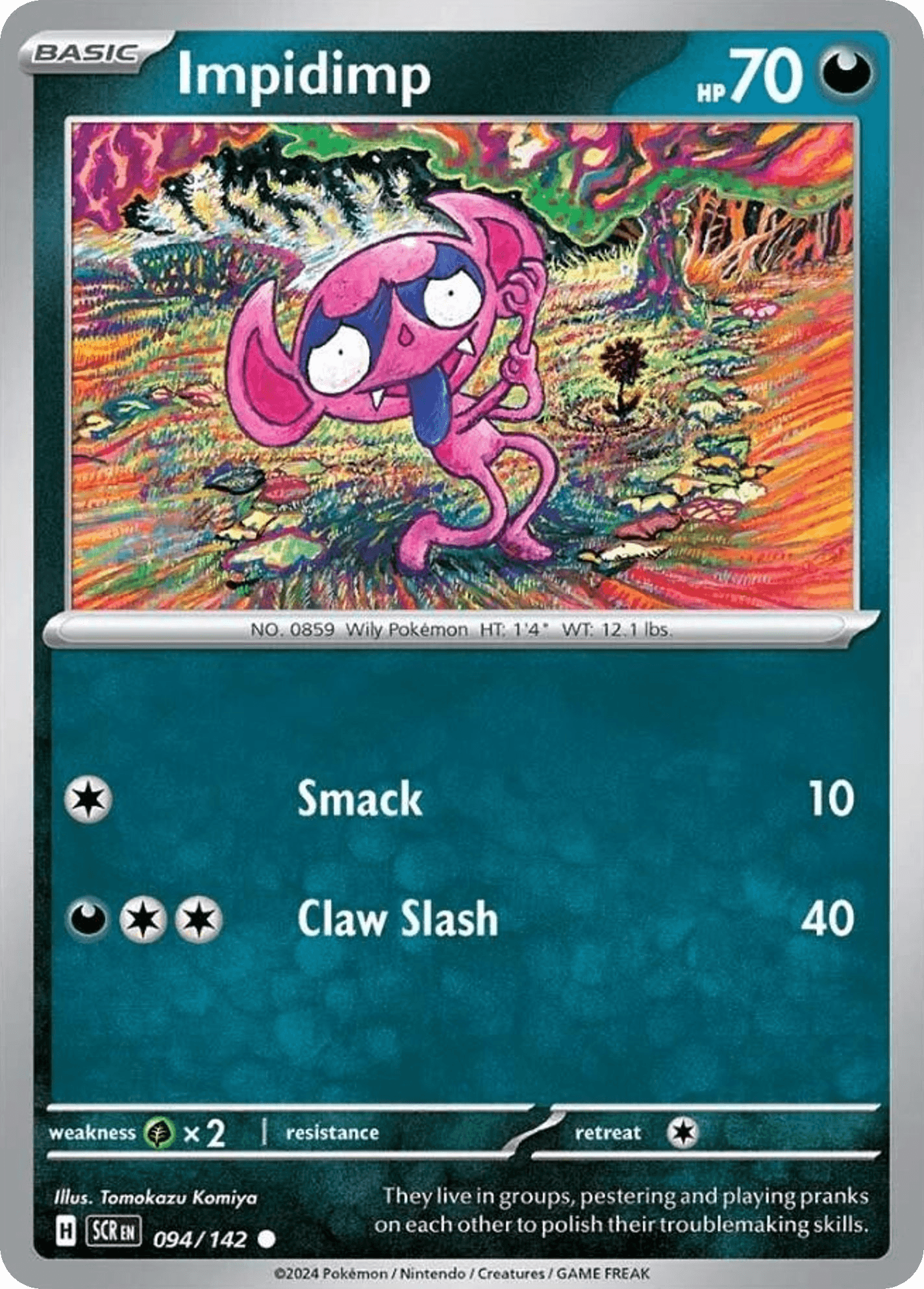 Impidimp 寶可夢 card
