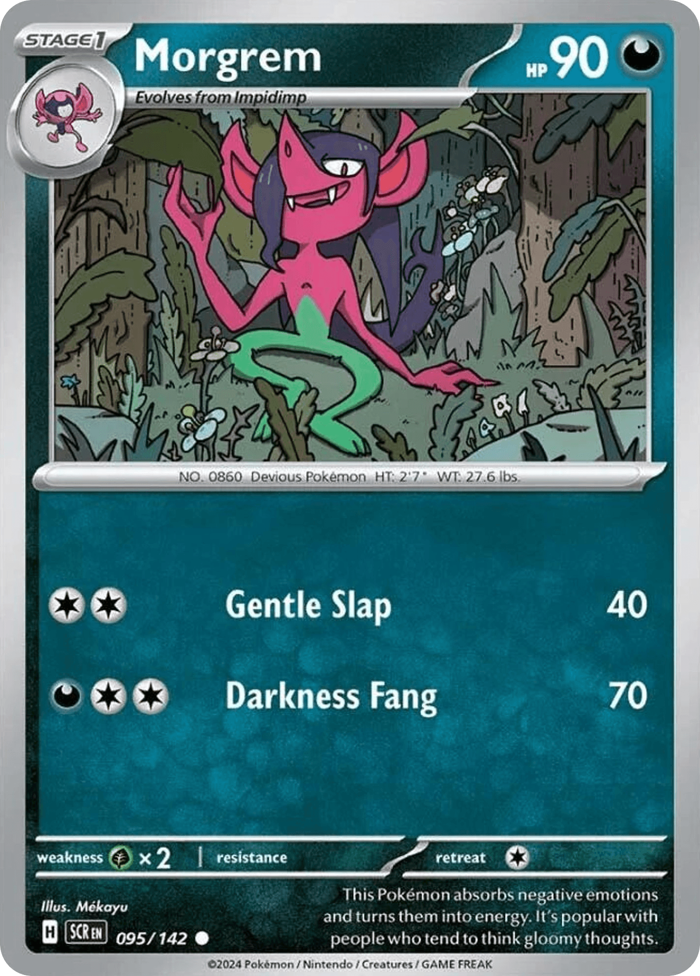 Morgrem 寶可夢 card