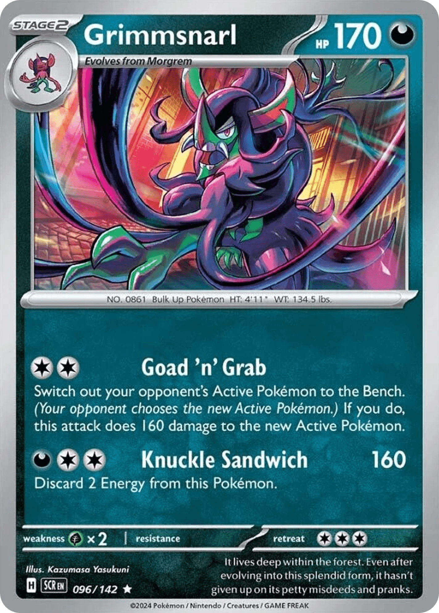 Grimmsnarl Stellar Crown card