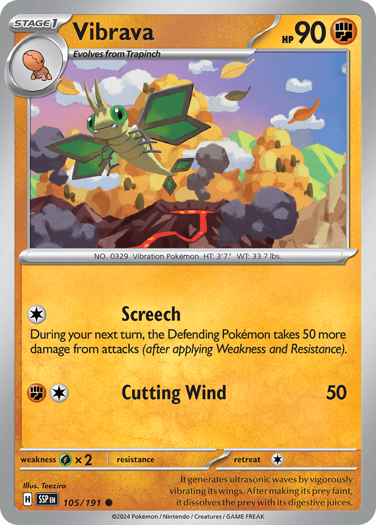 Vibrava Surging Sparks card