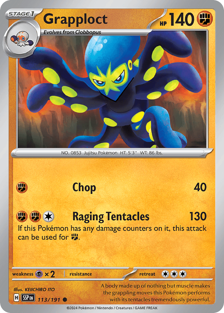 Grapploct Surging Sparks card