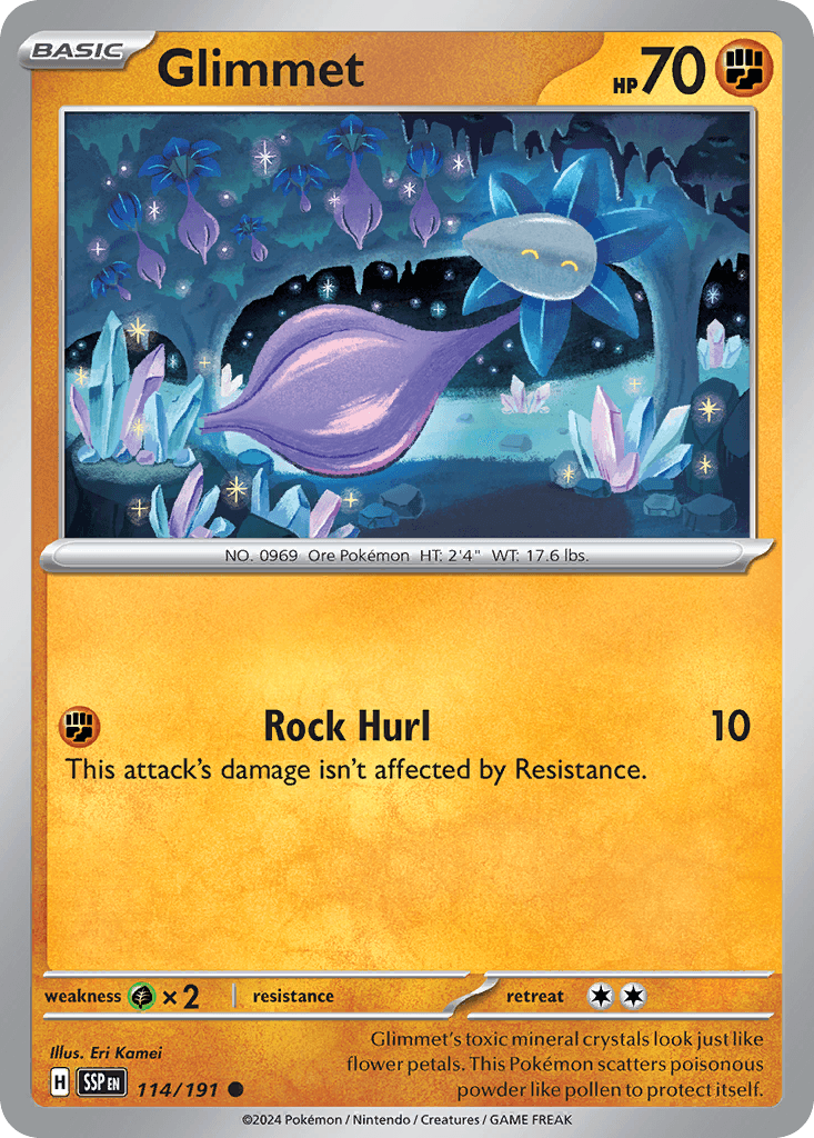 Glimmet Surging Sparks card