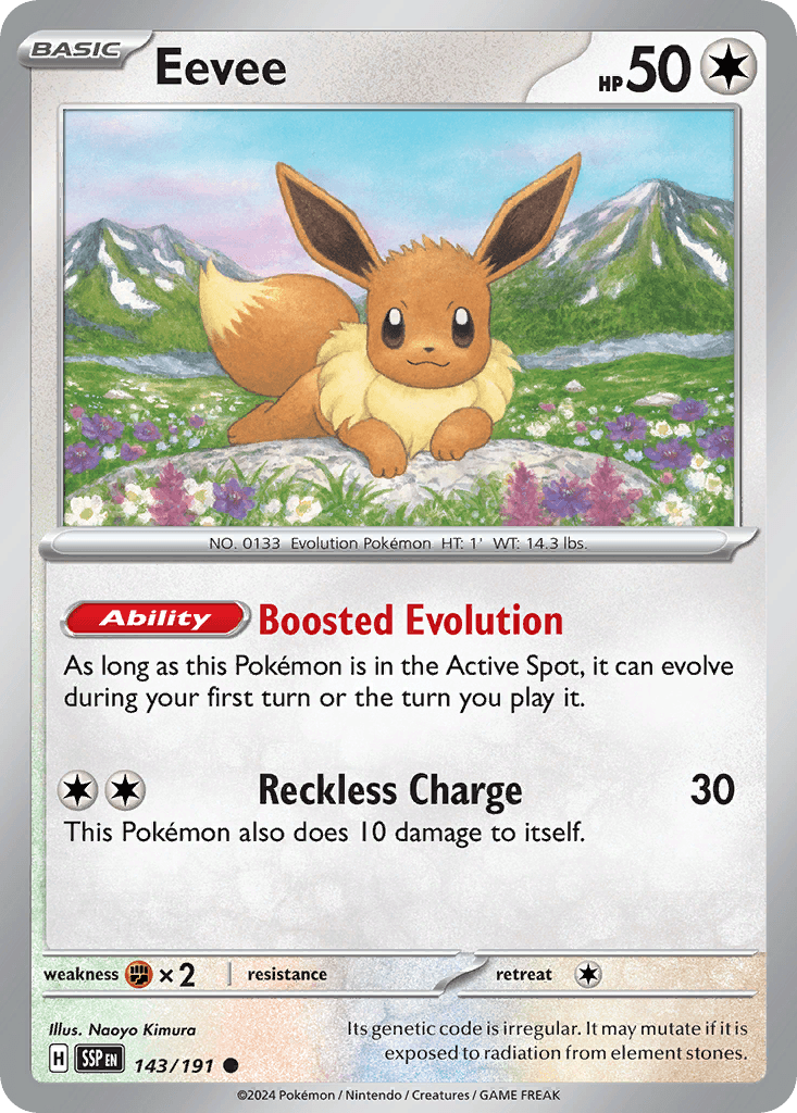 Eevee 寶可夢 card