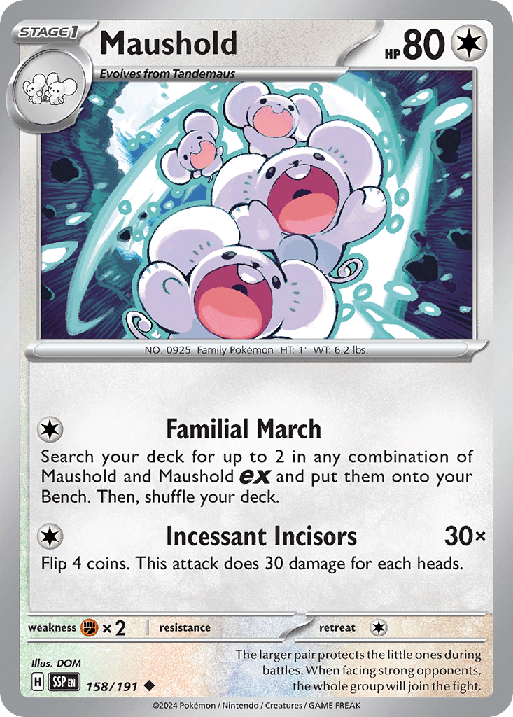 Maushold Surging Sparks card