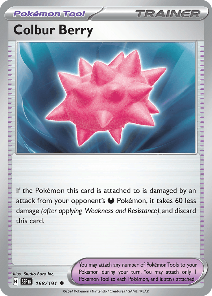Colbur Berry Surging Sparks card