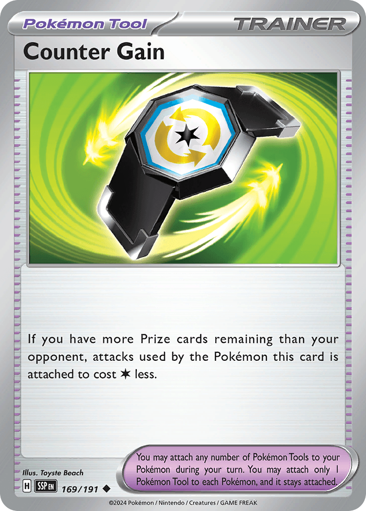 Counter Gain Surging Sparks card