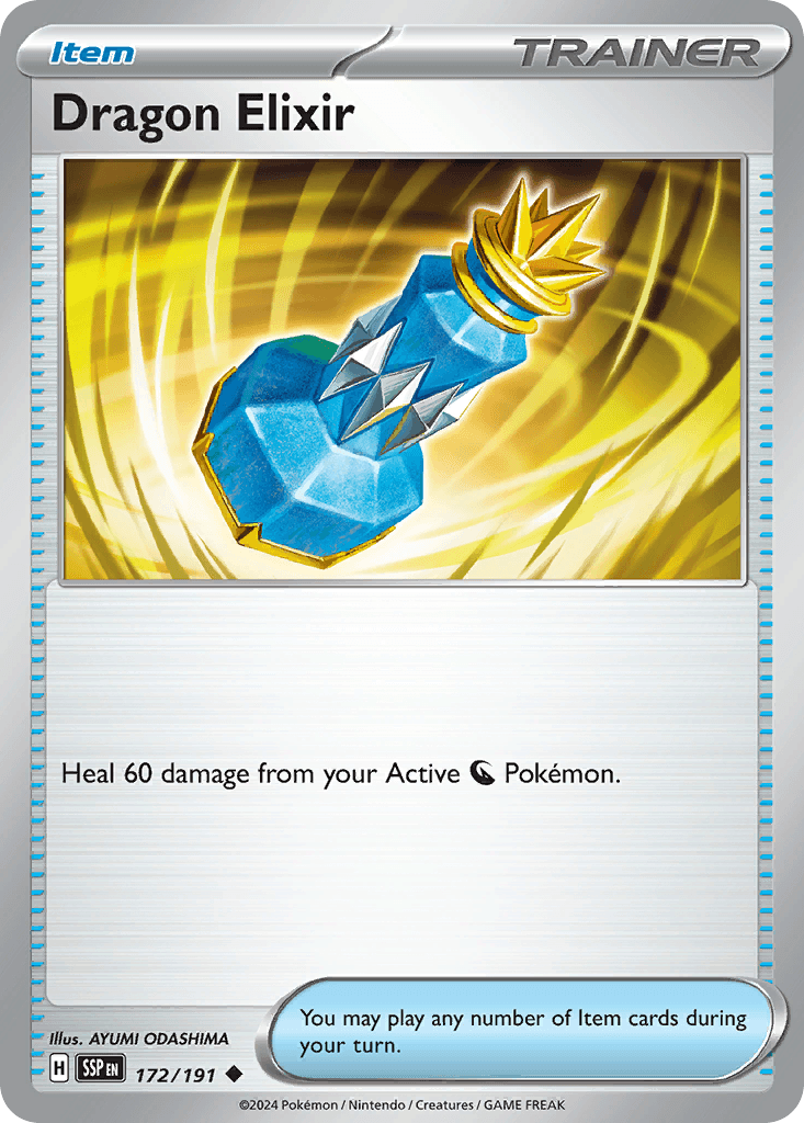 Dragon Elixir Surging Sparks card