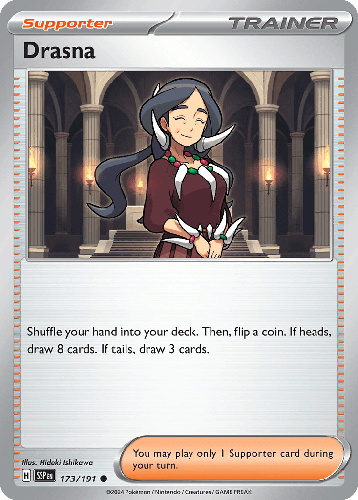 Drasna Surging Sparks card