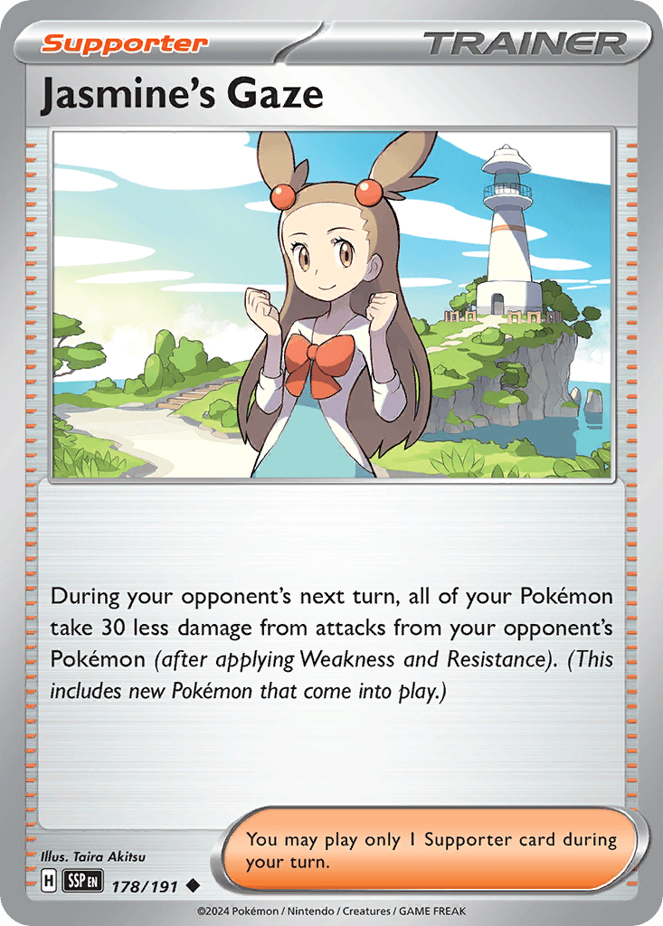 Jasmine's Gaze Surging Sparks card