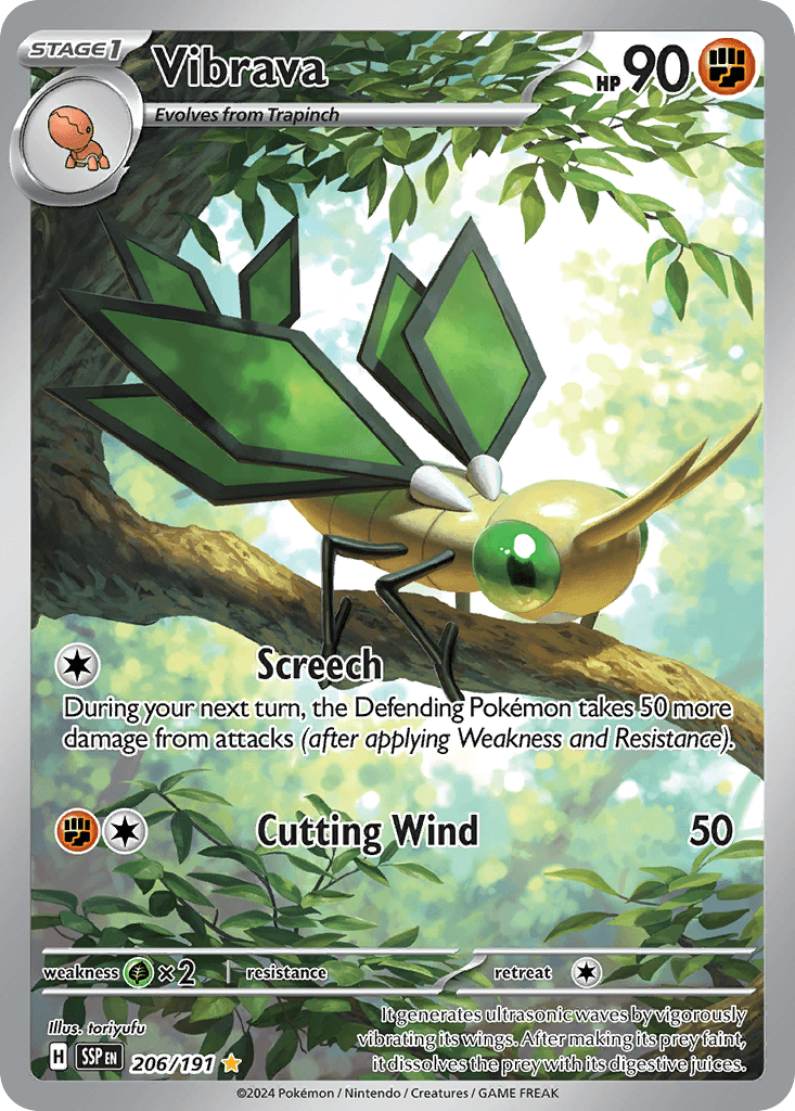 Vibrava Surging Sparks card