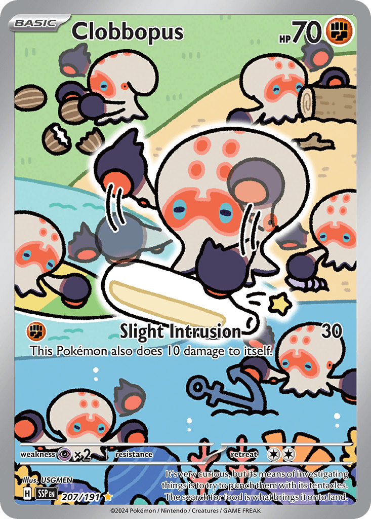 Clobbopus Surging Sparks card