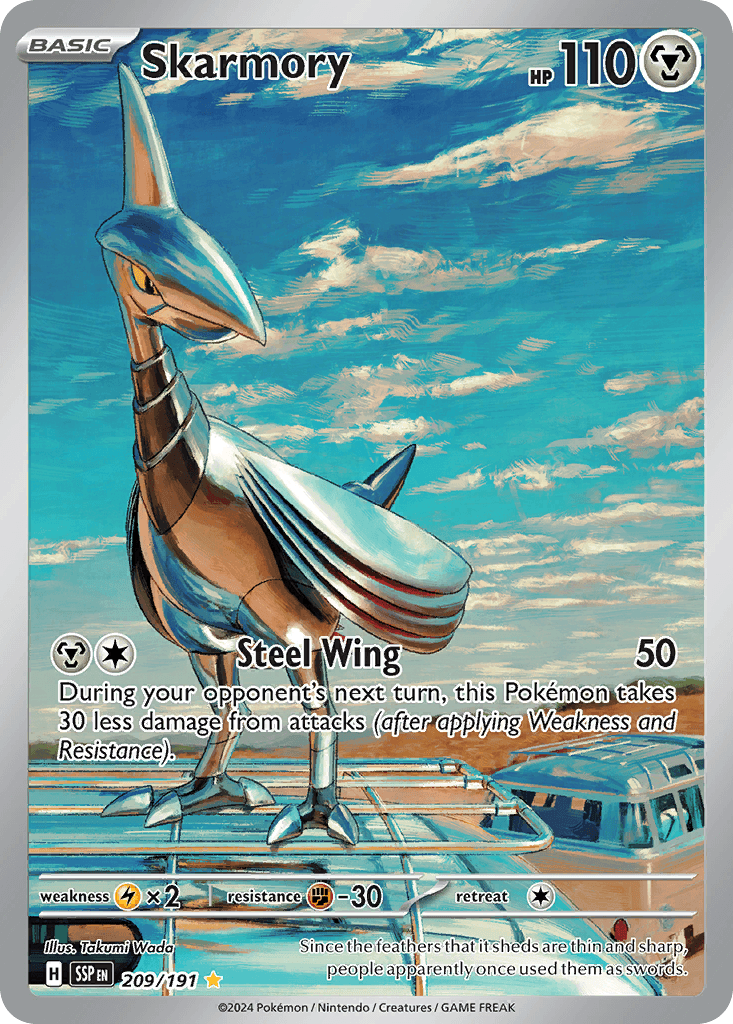 Skarmory Surging Sparks card