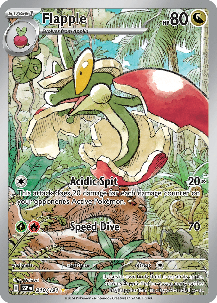 Flapple Surging Sparks card
