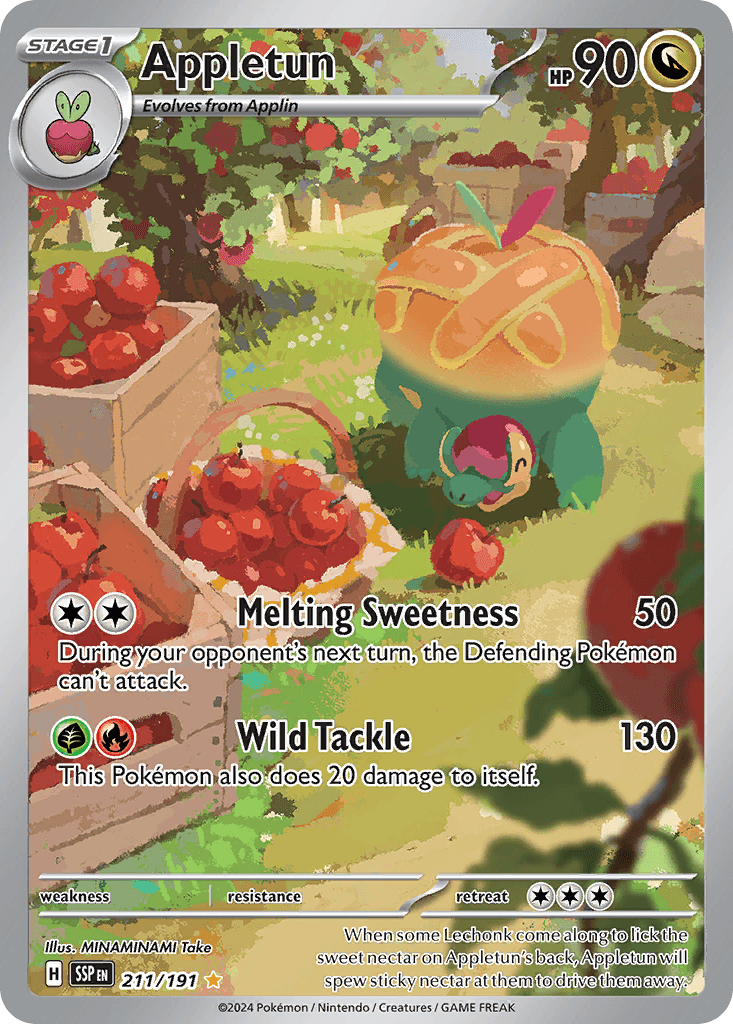 Appletun Surging Sparks card