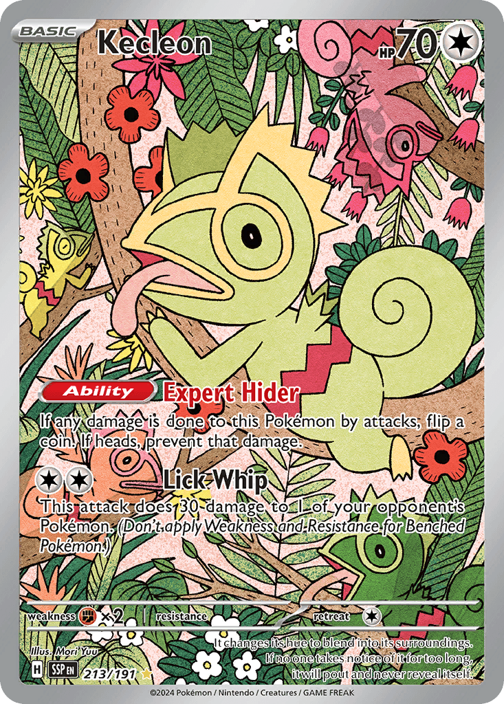 Kecleon Surging Sparks card