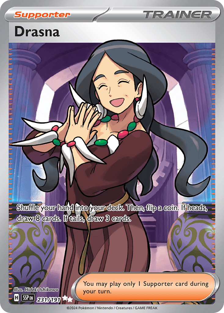 Drasna Surging Sparks card