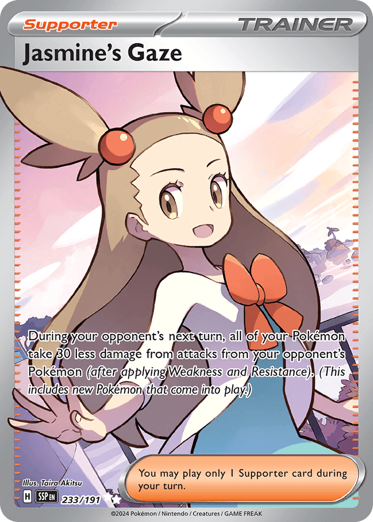 Jasmine's Gaze Surging Sparks card