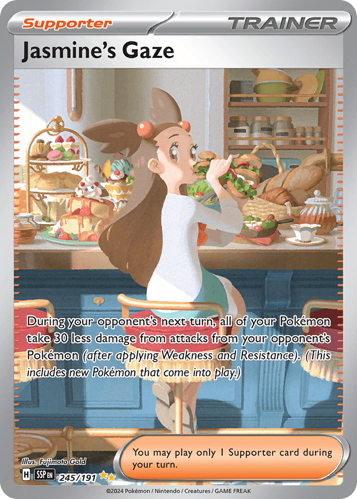 Jasmine's Gaze Surging Sparks card