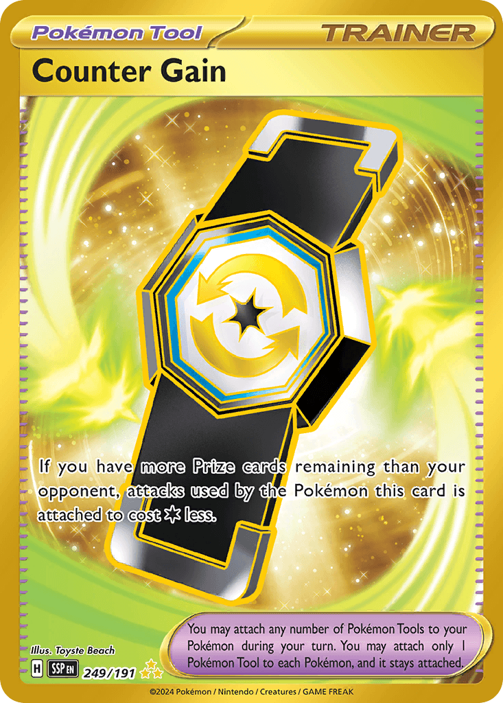 Counter Gain Surging Sparks card