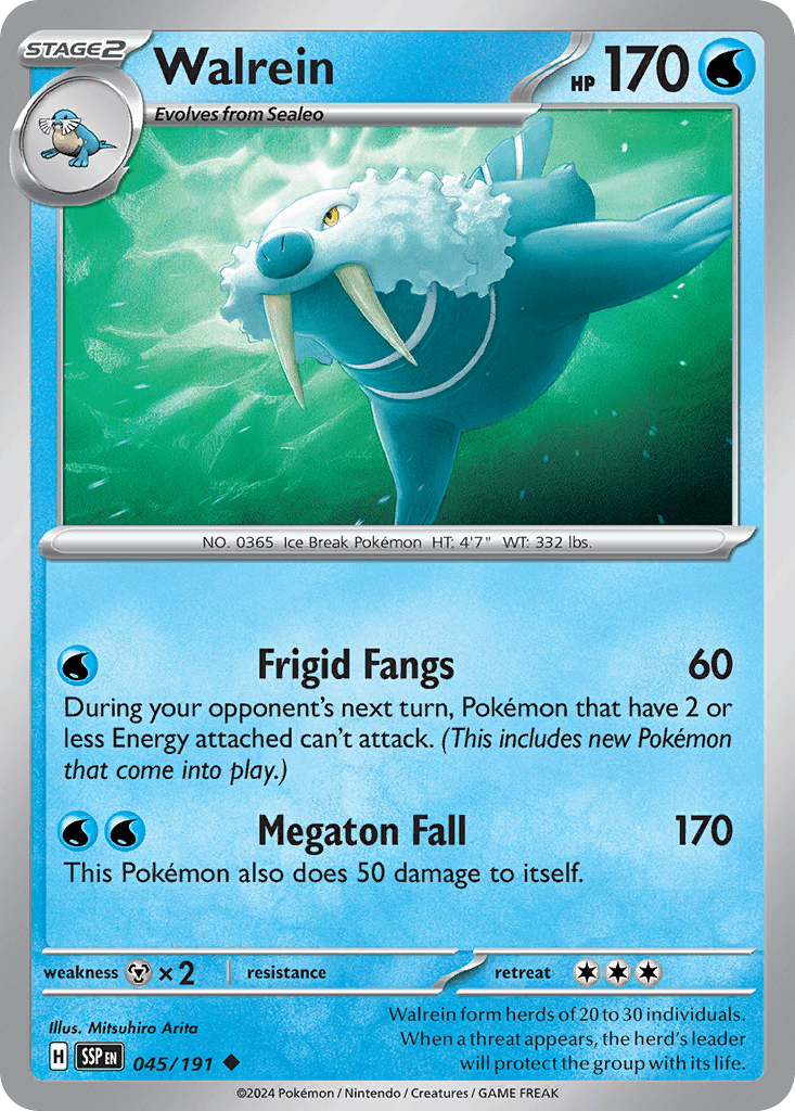 Walrein Surging Sparks card