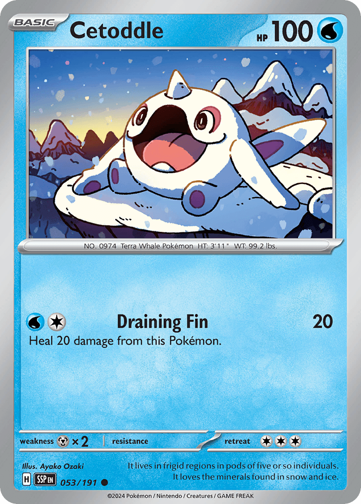 Cetoddle Surging Sparks card