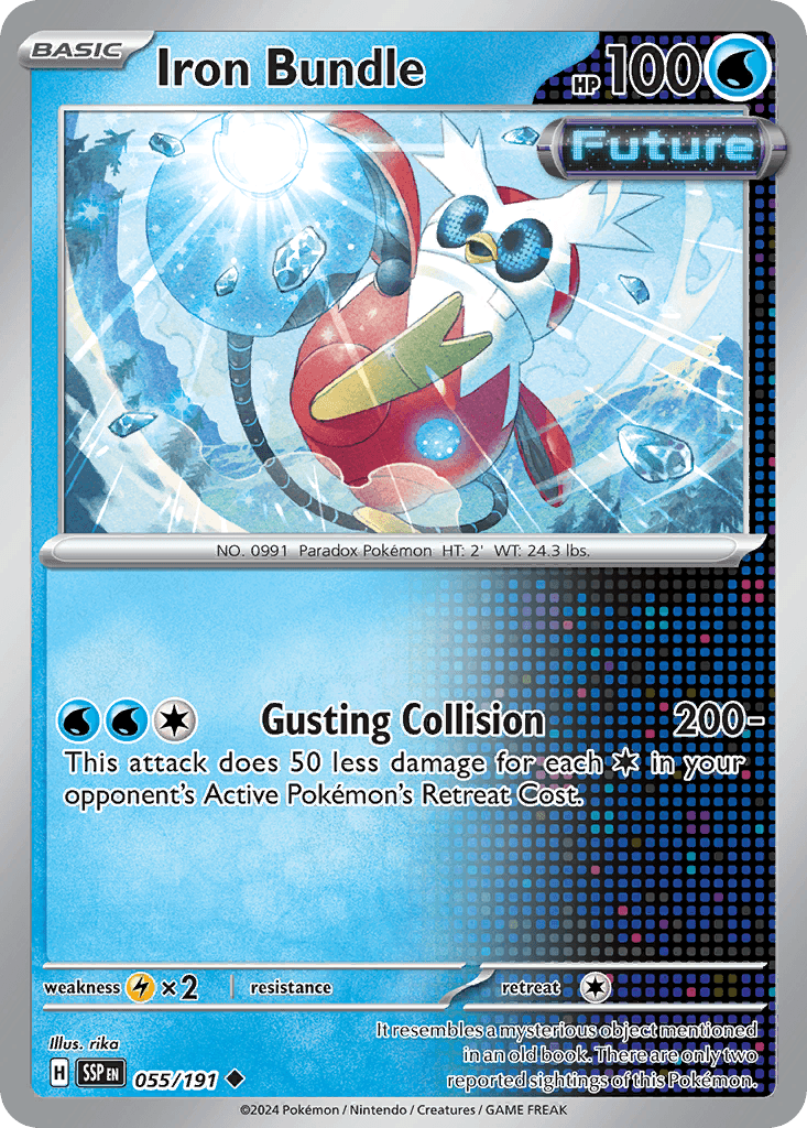 Iron Bundle Surging Sparks card