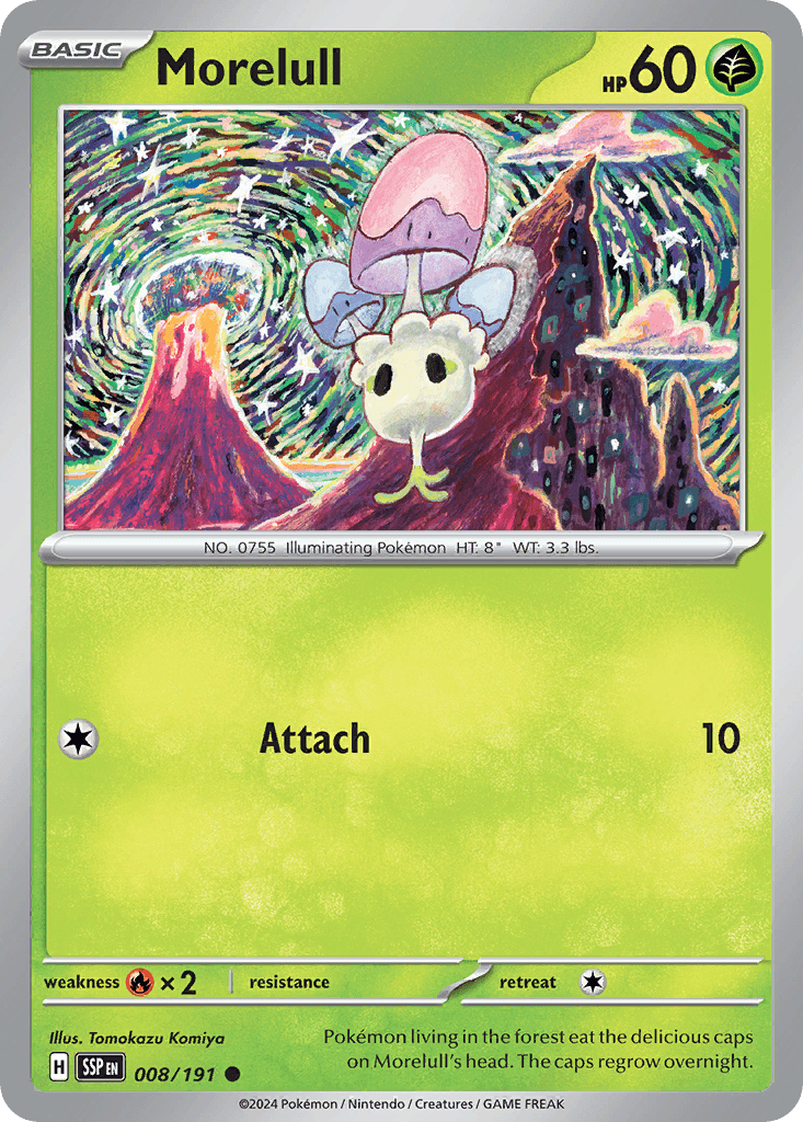 Morelull Surging Sparks card