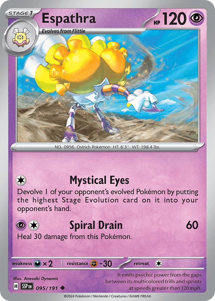Espathra Surging Sparks card