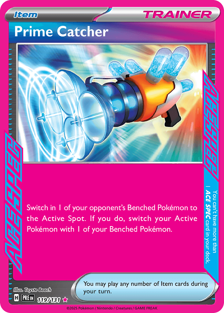 Prime Catcher Prismatic Evolutions card