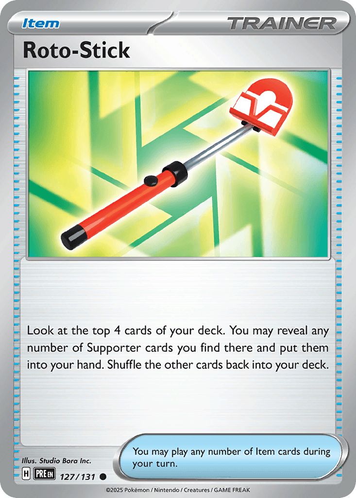 Roto-Stick 寶可夢 card