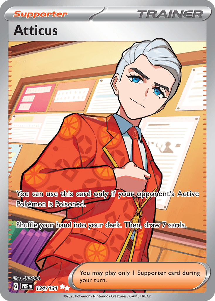 Atticus 宝可梦 card