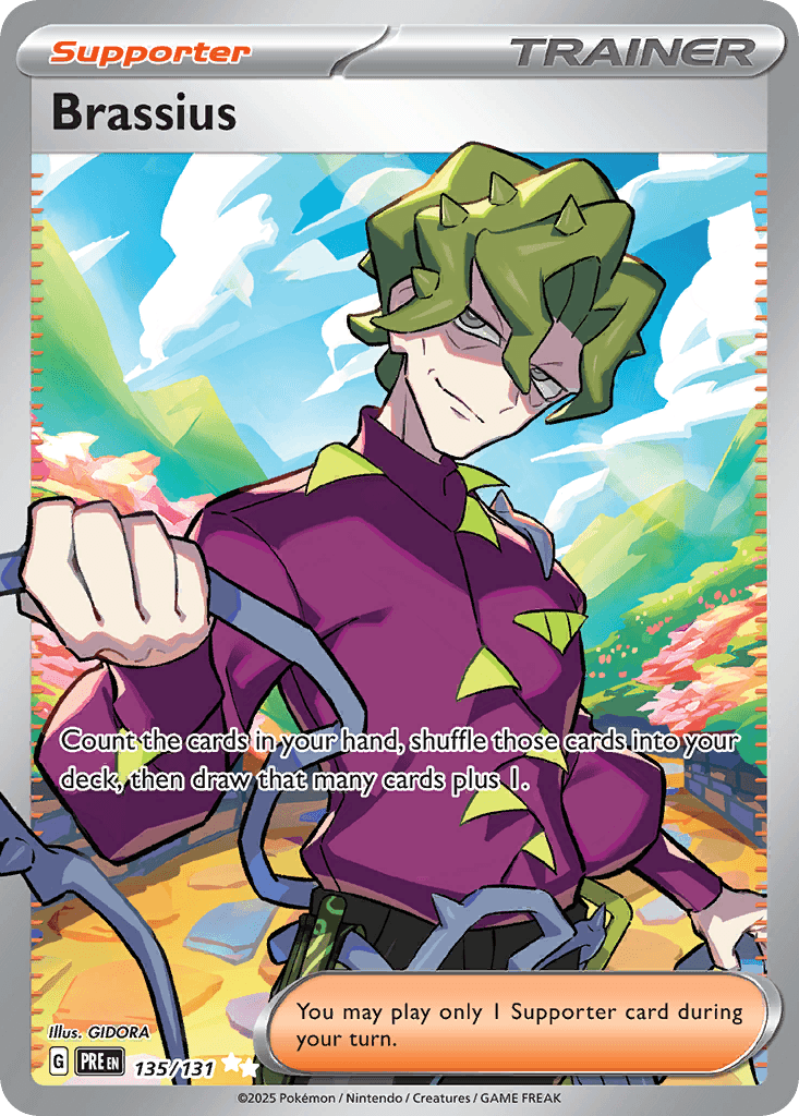 Brassius 寶可夢 card