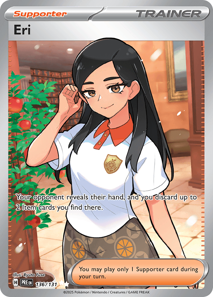Eri Prismatic Evolutions card