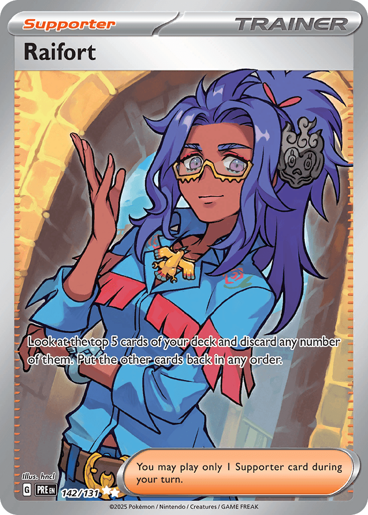Raifort Prismatic Evolutions card