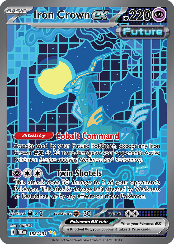 Iron Crown ex Prismatic Evolutions card