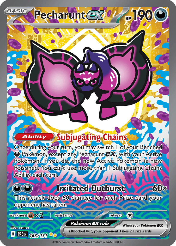 Pecharunt ex 寶可夢 card