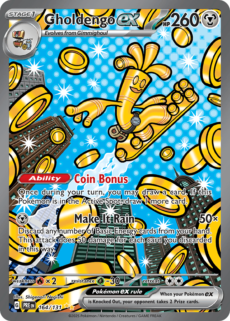 Gholdengo ex 寶可夢 card