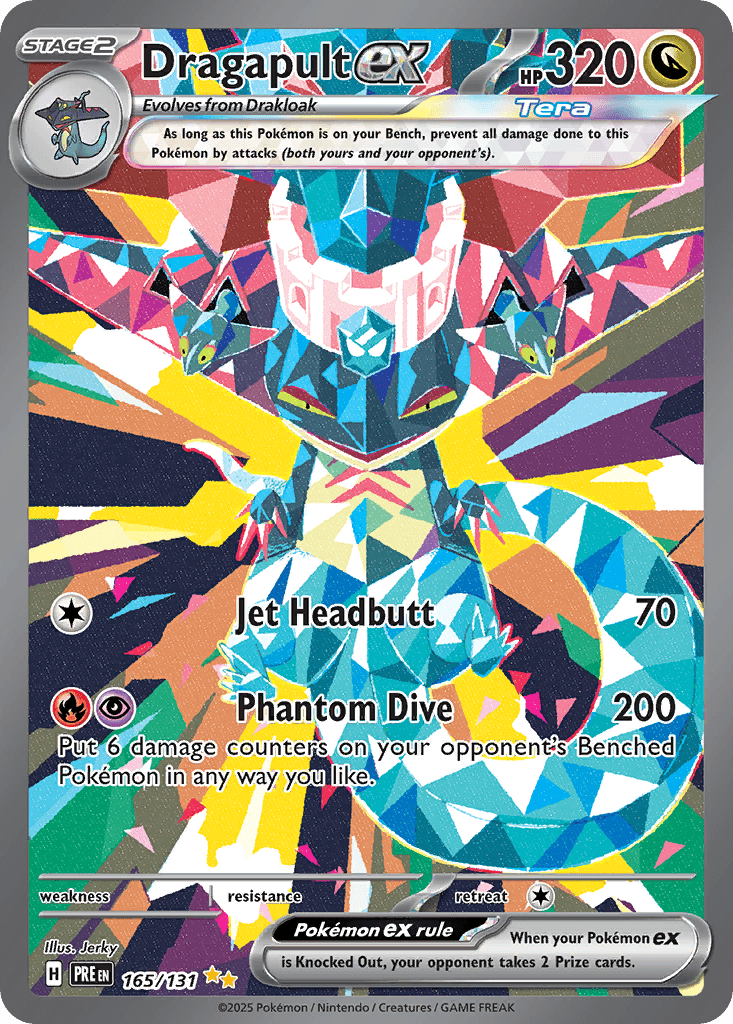 Dragapult ex Prismatic Evolutions card