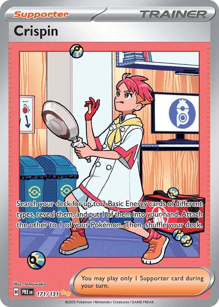 Crispin Prismatic Evolutions card