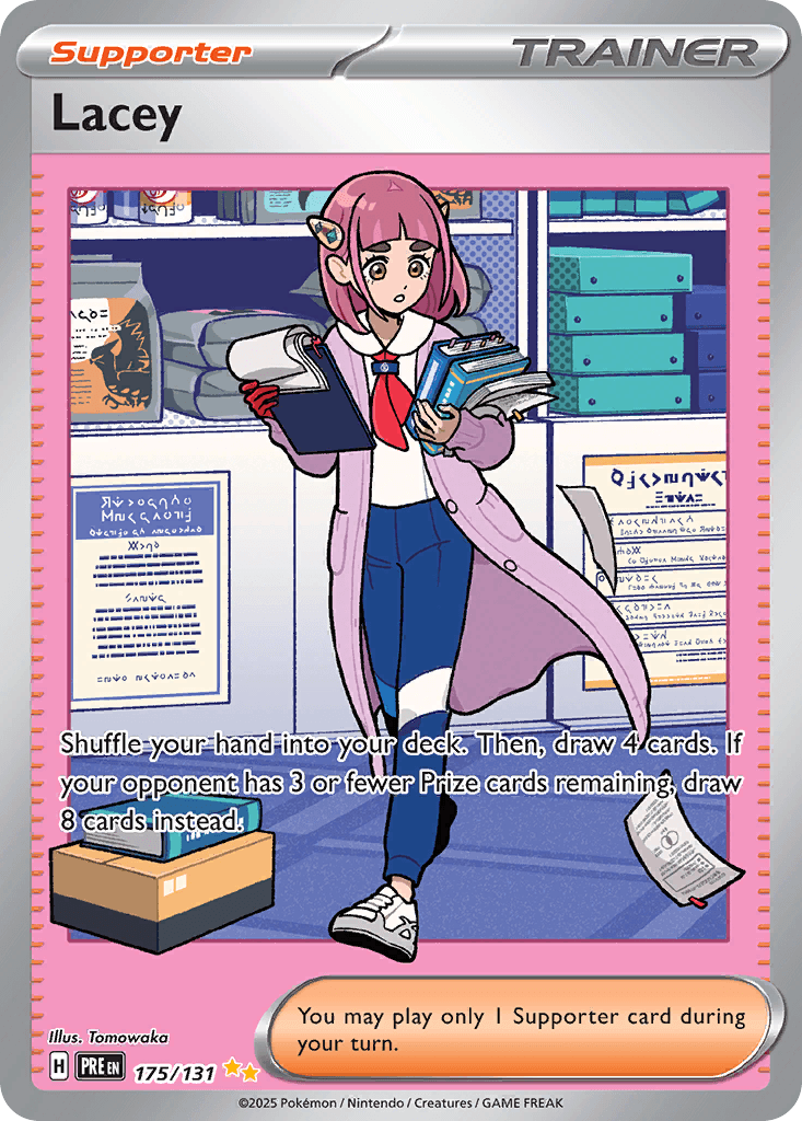 Lacey Prismatic Evolutions card