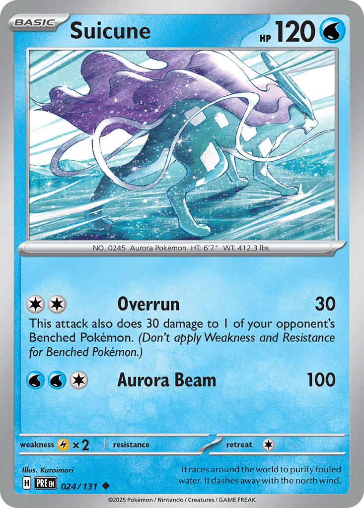 Suicune 寶可夢 card