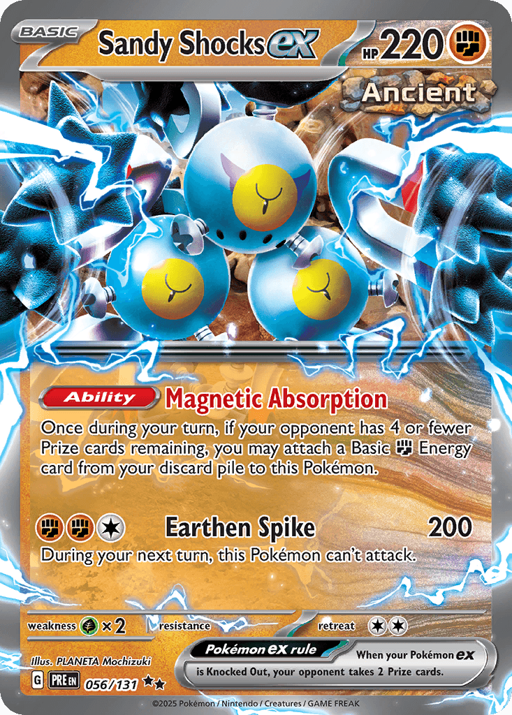 Sandy Shocks ex Prismatic Evolutions card