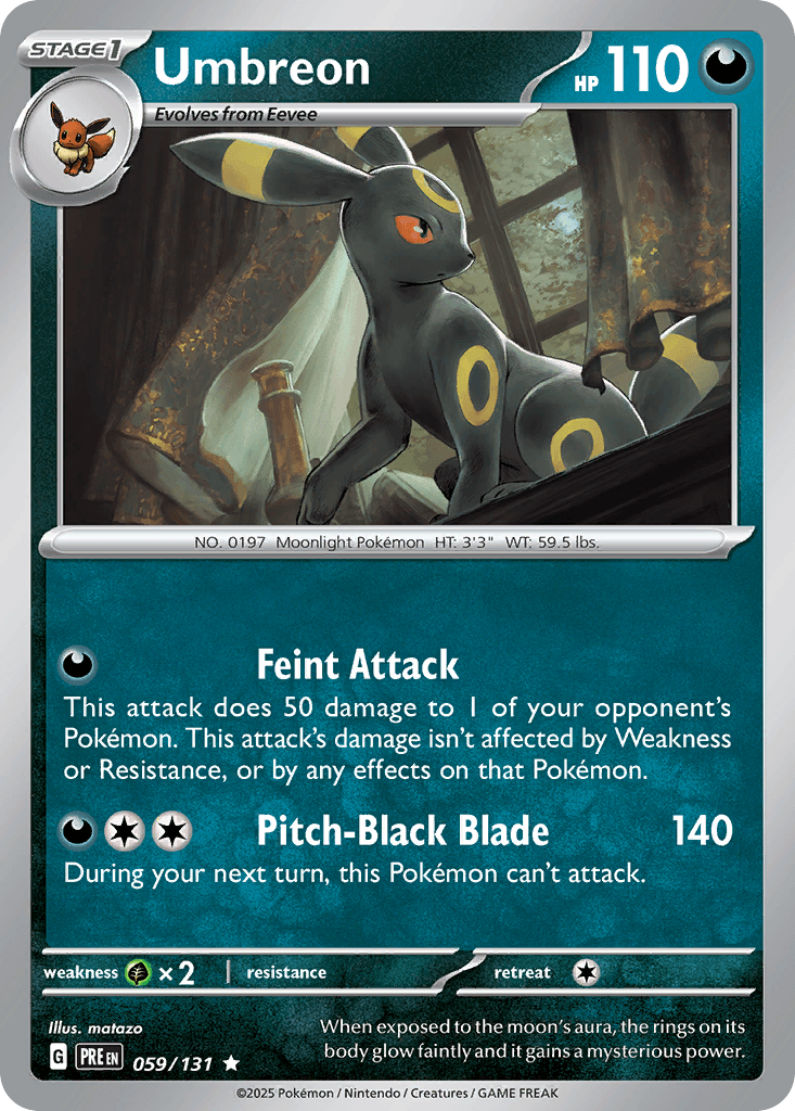 Umbreon 寶可夢 card